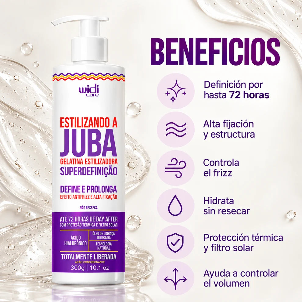 Gelatina Estilizadora Juba Super Definición
