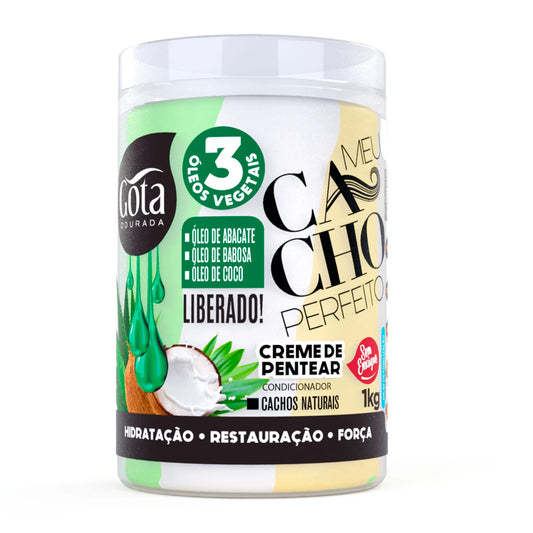 Crema de Peinar 3 Aceites Vegetales 1kg