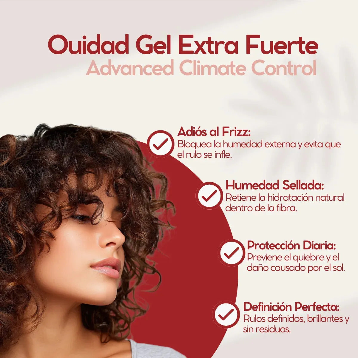 Gel Fijación Fuerte Advanced Climate Control 1L
